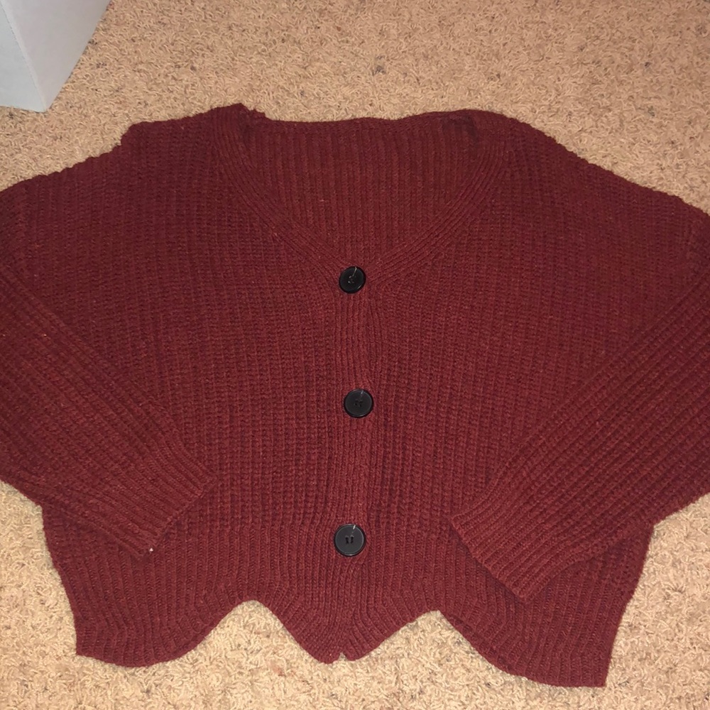 Maroon Sweater